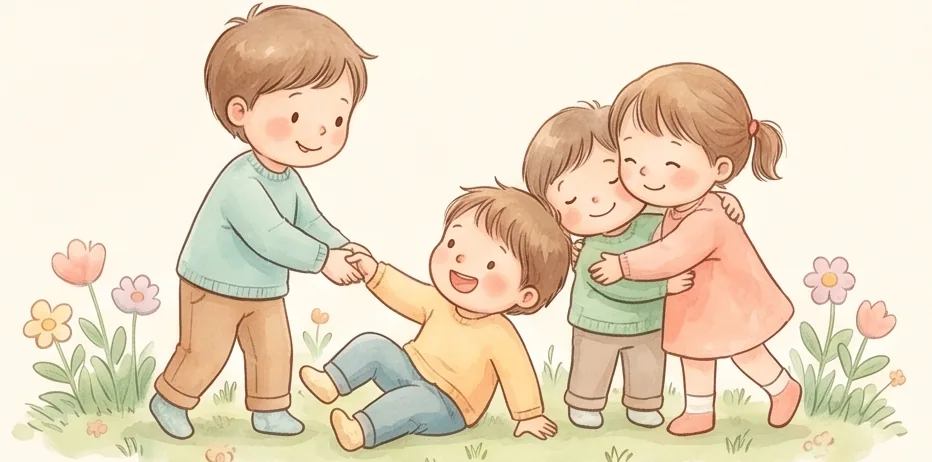 잠깐 쉬어가는 따뜻한 그림